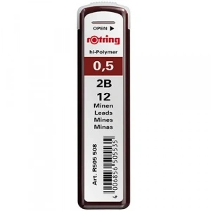 ROTRING KURŞUN KALEM UCU 0,5mm (2B)