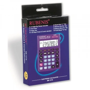 RUBENIS SB-1216  HESAP MAKİNESİ 12 HANE