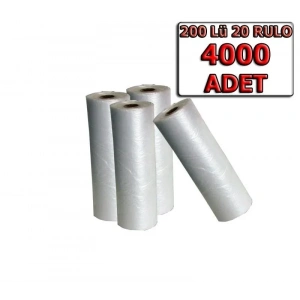 Rulo Hışır Poşet Manav Büyük Boy ( 20 Rulo )