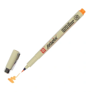 Sakura Pigma Brush 5 Turuncu Orange