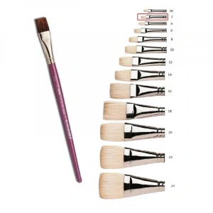 SAMUR 2 No YAĞLI BOYA FIRÇASI