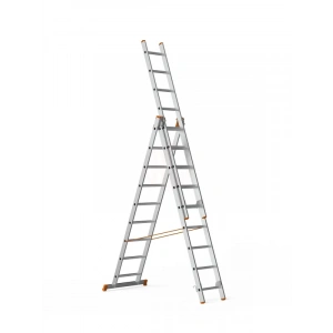 Saraylı A Tipi Endüstriyel Merdiven 3x9 Basamaklı 741 Cm