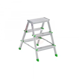 Saraylı Alüminyum Çift Taraflı Merdiven 3+3 Basamaklı