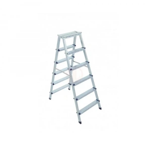 Saraylı Metal Çift Çıkışlı Merdiven 6+6 Basamaklı