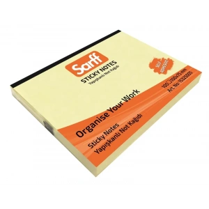 SARFF 100X75MM SARI YAPIŞKANLI NOT KAĞIDI - 100YP