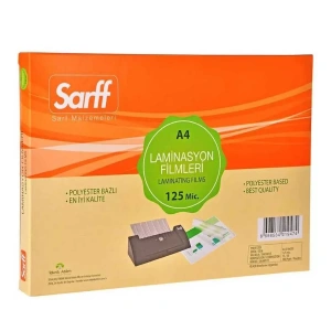 Sarff 125 Mic A4 Laminasyon Filmi Parlak