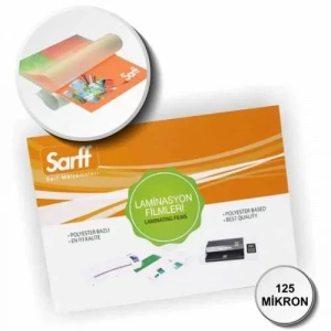 Sarff 125 Mikron 65x95mm Pvc Kimlik Ve Ehliyet Laminasyon Filmi (100 Lü Paket)