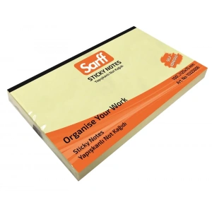 SARFF 125X75MM SARI YAPIŞKANLI NOT KAĞIDI - 100YP