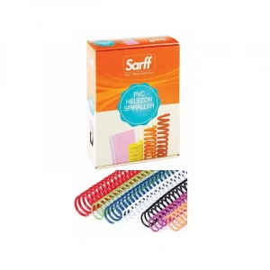 Sarff 8 Mm 4/1 Plastik Helezon Spiral Siyah 200lü 15210009