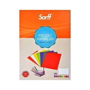 Sarff Cilt Kapağı A3 160 Micron Pvc Şeffaf 100lü