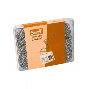 SARFF KART ASKI ZİNCİRİ 75cm METAL 100LÜ (15323057)