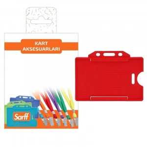 SARFF KIRMIZI SERT KART KABI BLİSTER - 10ADET