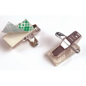 Sarff Metal Yapışkanlı Klips - 100adet