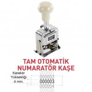 SARFF NS06 KROM OTOMATİK NUMARATÖR 6 HANE 15314406