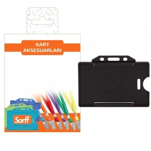 SARFF SİYAH SERT KART KABI BLİSTER - 10ADET
