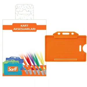 SARFF TURUNCU SERT KART KABI BLİSTER - 10ADET