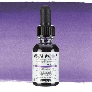 Schmincke Aqua Drop Sıvı Sulu Boya 30ml 400 Amethyst Violet