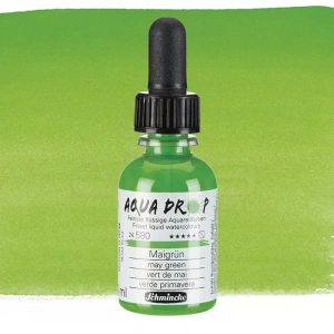 Schmincke Aqua Drop Sıvı Sulu Boya 30ml 580 May Green