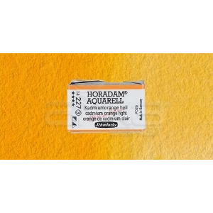Schmincke Horadam Aquarell 1/1 Tablet 227 Cadmium Orange Light Seri 3
