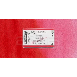 Schmincke Horadam Aquarell 1/1 Tablet 345 Dark Red seri 2