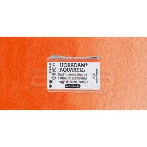 Schmincke Horadam Aquarell 1/1 Tablet 348 Cadmium Red Orange Seri 3