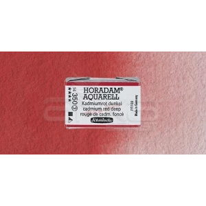 Schmincke Horadam Aquarell 1/1 Tablet 350 Cadmium Red Deep seri 3