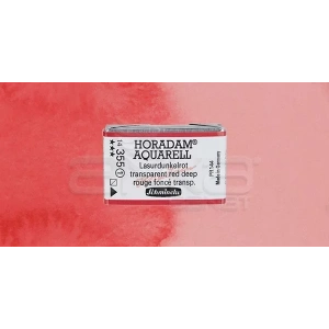 Schmincke Horadam Aquarell 1/1 Tablet 355 Transparent Red Deep Seri 1