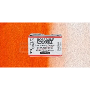 Schmincke Horadam Aquarell 1/1 Tablet 360 Permanent Red Orange seri 3