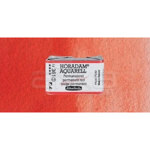 Schmincke Horadam Aquarell 1/1 Tablet 361 Permanent Red Seri 3