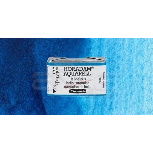 Schmincke Horadam Aquarell 1/1 Tablet 475 Helio Turquoise Seri 1