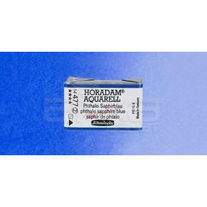 Schmincke Horadam Aquarell 1/1 Tablet 477 Phthalo Sapphire Blue seri 2