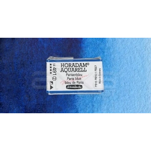 Schmincke Horadam Aquarell 1/1 Tablet 491 Paris Blue Seri 2