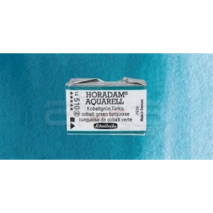 Schmincke Horadam Aquarell 1/1 Tablet 510 Cobalt Green Turquoise Seri 4