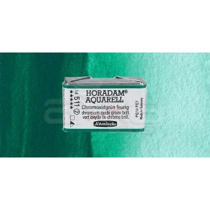 Schmincke Horadam Aquarell 1/1 Tablet 511 Chrom Oxide Green Brill seri 2