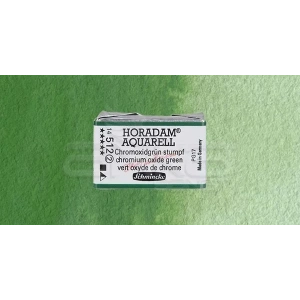 Schmincke Horadam Aquarell 1/1 Tablet 512 Chromium Oxide Green Seri 2