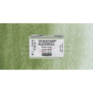 Schmincke Horadam Aquarell 1/1 Tablet 516 Green Earth seri 1