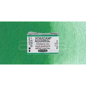 Schmincke Horadam Aquarell 1/1 Tablet 535 Cobalt Green Pure Seri 4