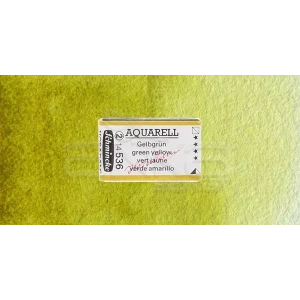Schmincke Horadam Aquarell 1/1 Tablet 536 Green Yellow seri 2