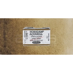 Schmincke Horadam Aquarell 1/1 Tablet 665geen Umber Seri 1
