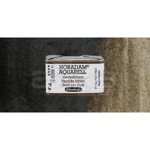 Schmincke Horadam Aquarell 1/1 Tablet 669 Vandyke Brown seri 1
