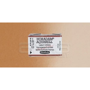 Schmincke Horadam Aquarell 1/1 Tablet 671 Transparent Umber seri 2