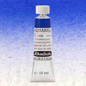 Schmincke Horadam Aquarell Tube 15ml Seri 1 Cobalt Blue Tone 486