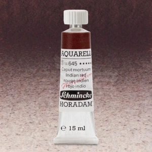 Schmincke Horadam Aquarell Tube 15ml Seri 1 Indian Red 645