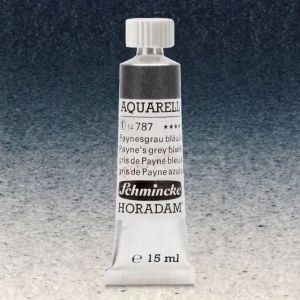 Schmincke Horadam Aquarell Tube 15ml Seri 1 Paynes Grey Bluish 787