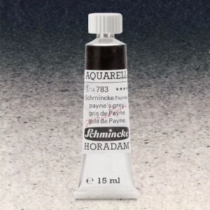 Schmincke Horadam Aquarell Tube 15ml Seri 1 Schmincke Paynes Grey 783