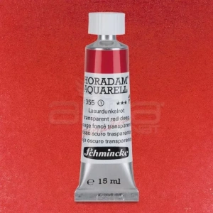 Schmincke Horadam Aquarell Tube 15ml Seri 1 Transparent Red Deep 355