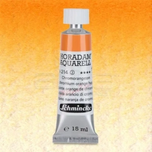 Schmincke Horadam Aquarell Tube 15ml Seri 2 Chrome Orange 214