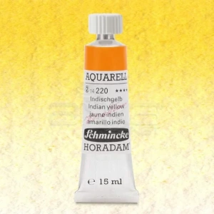 Schmincke Horadam Aquarell Tube 15ml Seri 2 Indian Yellow 220