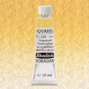 Schmincke Horadam Aquarell Tube 15ml Seri 2 Naples Yellow 229