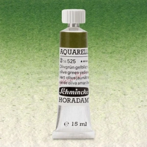 Schmincke Horadam Aquarell Tube 15ml Seri 2 Olive Green Yellowish 525